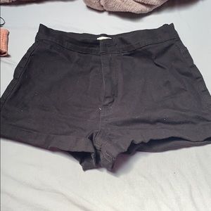 Forever21 black jean shorts